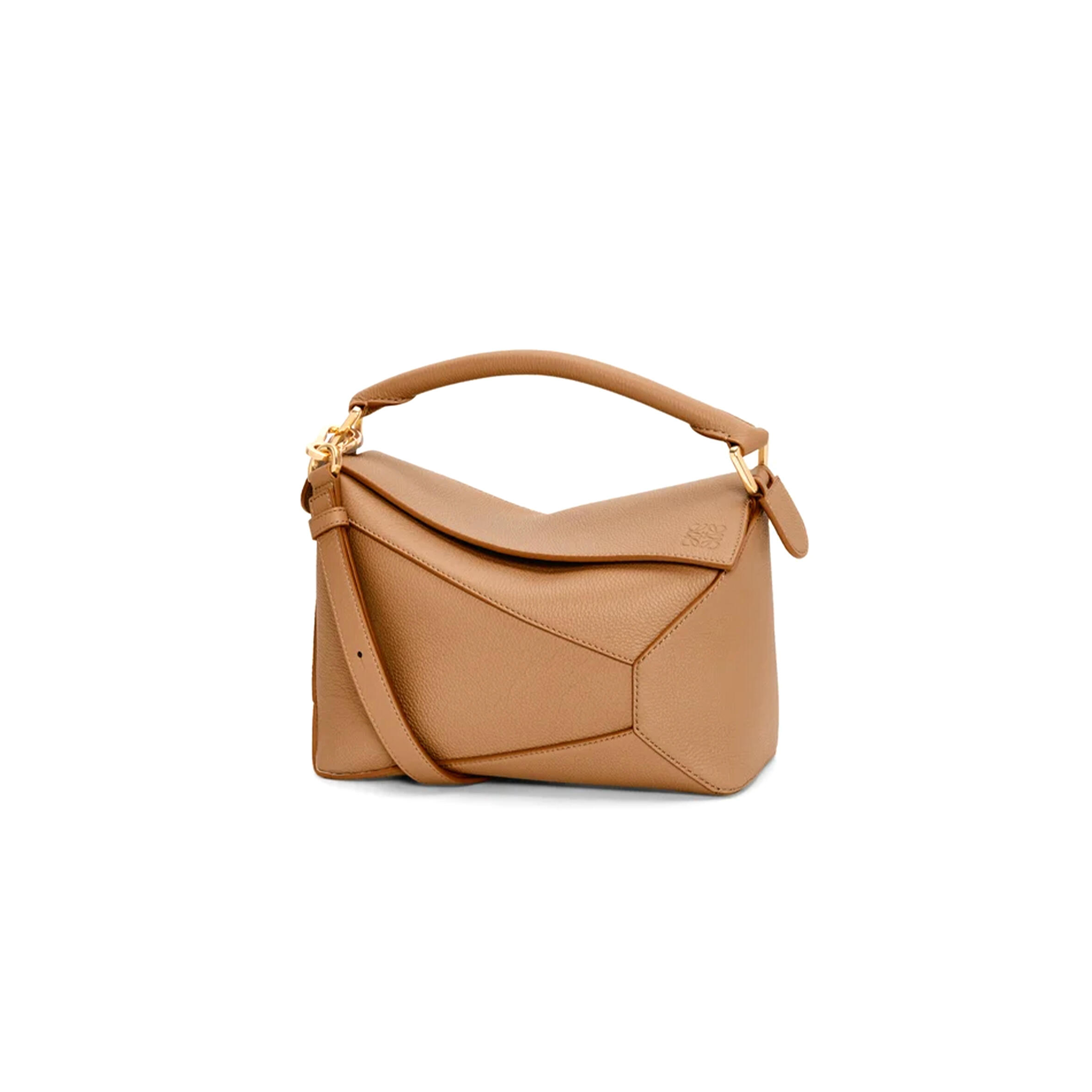 LOEWE SMALL PUZZLE EDGE BAG IN SOFT GRAINED CALFSKIN A510P60X30 (24*16.5*10.5cm)
